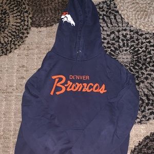 Nike Denver Broncos Hoodie Size Large